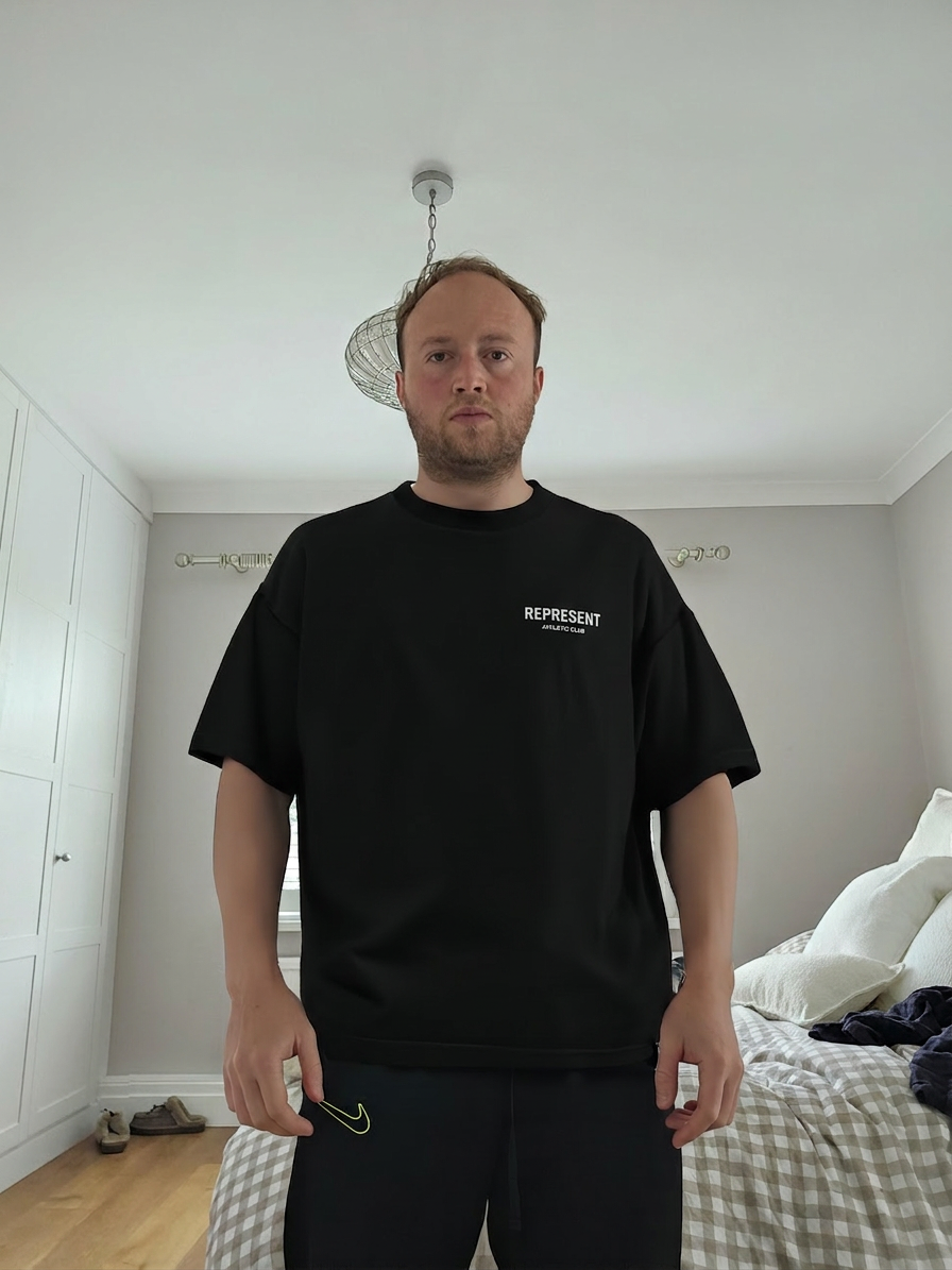 After — virtual try-on result